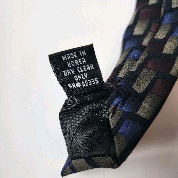 Grateful Dead Tie Shakedown Street Ninth Set Mens Necktie Vintage 58”x3.75” - Picture 8 of 8